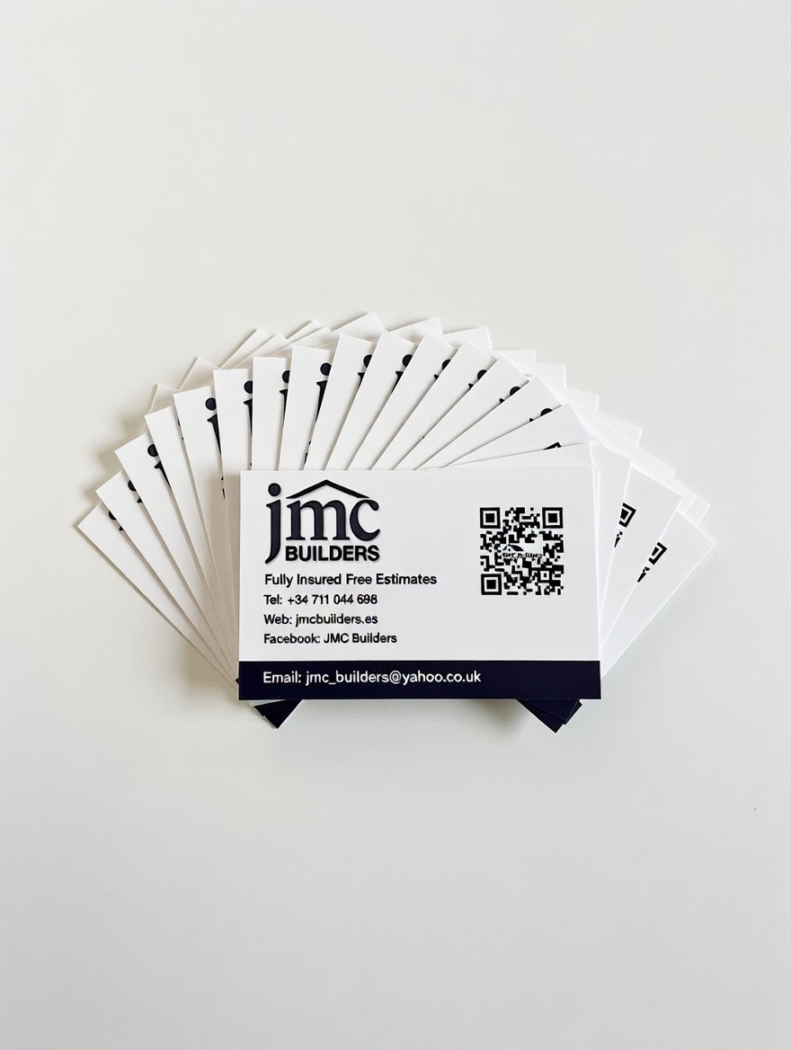 Business Cards Front Rounded Edges - Custom made Business Cards